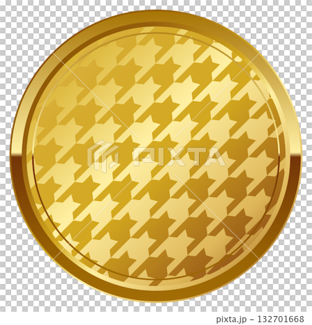 金色奢華千鳥格紋相框 132701668