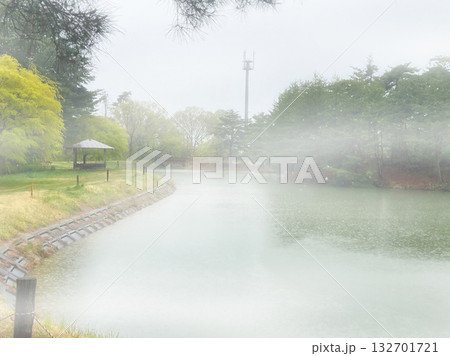 水辺の霧 水辺の霧 132701721