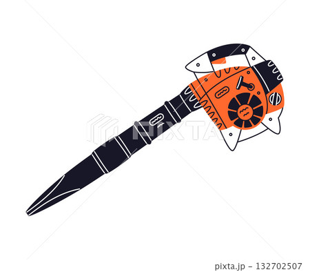 Petrol Hand Tool and Equipment for Repair Work Vector Illustration 132702507