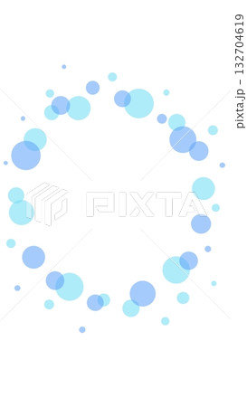 かわいくてポップなシンプルな水玉の背景 132704619