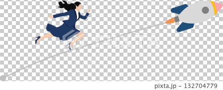 女商人創辦新企業的插圖 女商人創辦新企業的插圖 132704779