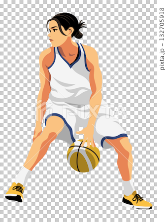 女子バスケットボール選手 132705918