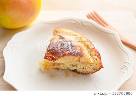 林檎と塩昆布のパンケーキ 林檎と塩昆布のパンケーキ 132705996