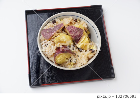 薩摩芋おこわご飯 132706693