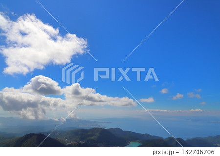 妙見岳山頂展望所からの眺め 132706706