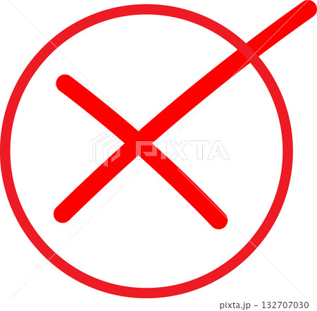 Check mark and cross symbols Check mark and cross symbols 132707030