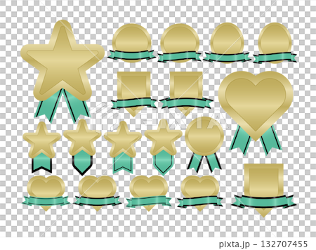 いろいろセット緑黒2 132707455