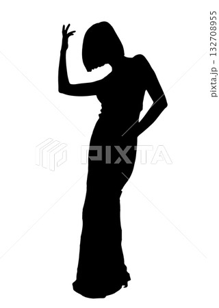 silhouette dance 132708955