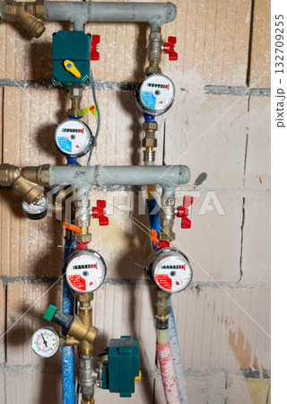 Water meters for cold and hot water 132709255