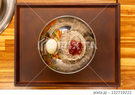 Korean food. Bibim Naengmyeon 132710222