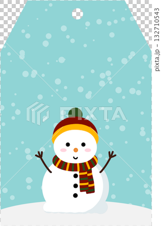 Christmas tag 132710543