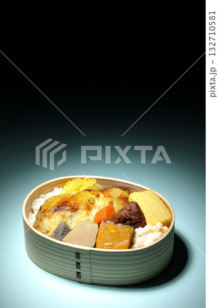 焼き魚弁当 焼き魚弁当 132710581