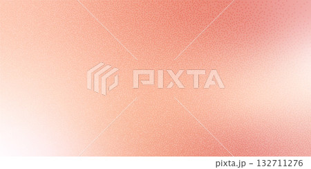 Abstract grain noise creamy gradient. Background with textured red and beige creamy gradation. Pastel warm red neutral backdrop. Vector illustration 132711276