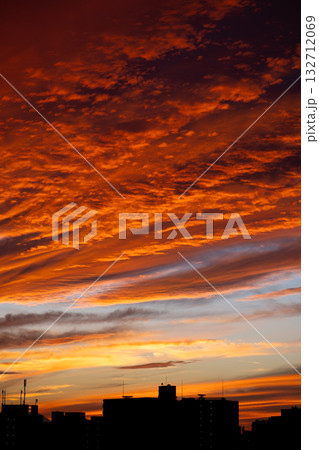 夕焼け 132712069