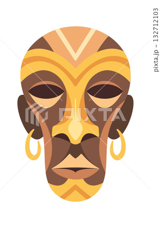 African mask tribal decorative totem African mask tribal decorative totem 132712103