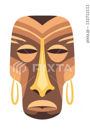 Aboriginal ethnic mask african totem 132712111