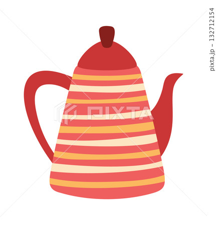 Striped teapot traditional classic kitchenware Striped teapot traditional classic kitchenware 132712154