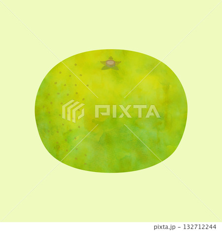 早生みかんのイラスト (水彩風ベクター) 早生みかんのイラスト (水彩風ベクター) 132712244