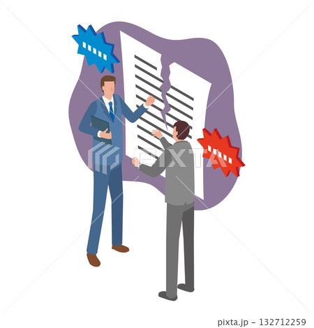 商談の決裂 132712259