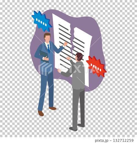 商談の決裂 132712259