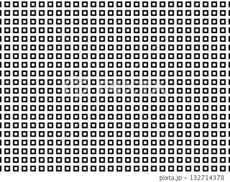 黒の四角の模様の背景 132714378