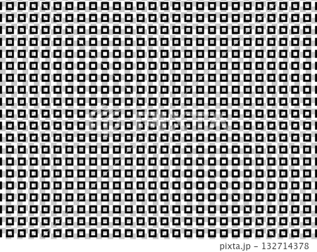 黒の四角の模様の背景 132714378