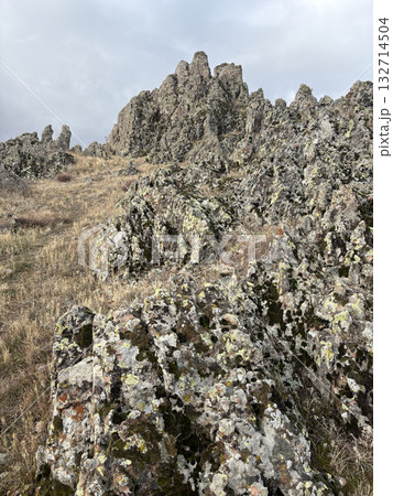 bare rocks cliffs relief cloudy bare rocks cliffs relief cloudy. High quality photo bare rocks cliffs relief cloudy bare rocks cliffs relief cloudy. High quality photo 132714504