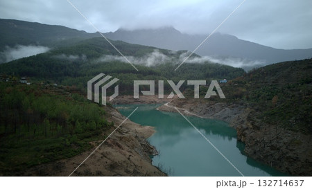 4k drone view of the canyon. High quality photo 132714637