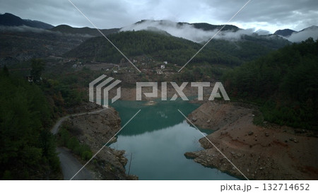 4k drone view of the canyon. High quality photo 132714652