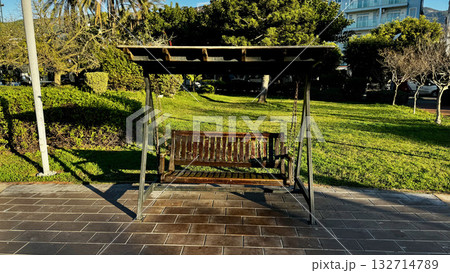 place to rest on a bench. High quality photo 132714789