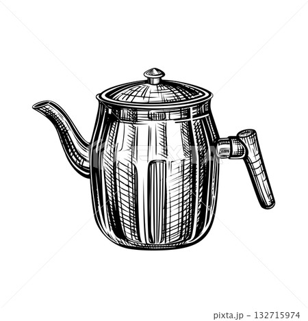 Tea pot sketch 8 Tea pot sketch 8 132715974