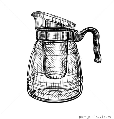 Tea pot sketch 5 Tea pot sketch 5 132715979
