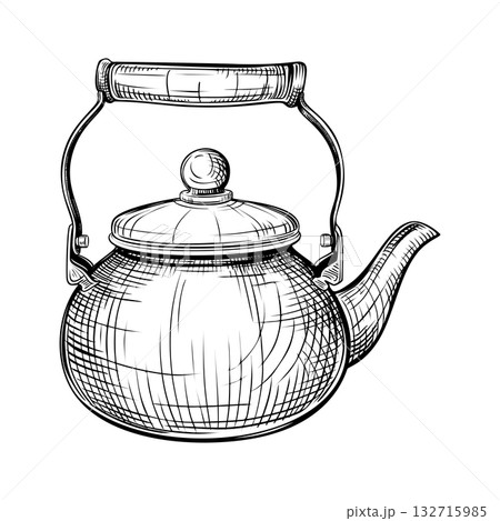 Tea pot sketch 2 132715985