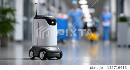 Autonomous Service Robot Assisting in Modern Hospital Corridor 132716418