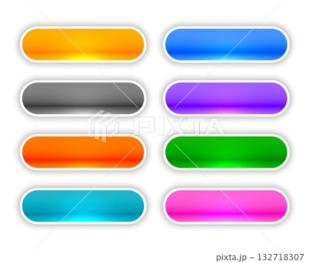 collection of empty web app button icon design collection of empty web app button icon design 132718307