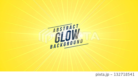 abstract glowing lines yellow backdrop with sunbeam motion effect 132718541