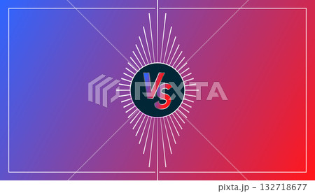 stylish duel contest versus banner for combat or conflict stylish duel contest versus banner for combat or conflict 132718677