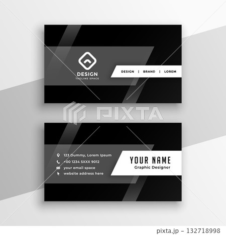 premium company identity card layout a corporate stationery 132718998