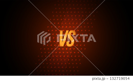 eye catching versus vs banner for duel battle match eye catching versus vs banner for duel battle match 132719054