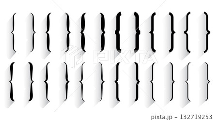 set of quotation bracket frame background for discussion and debate 132719253