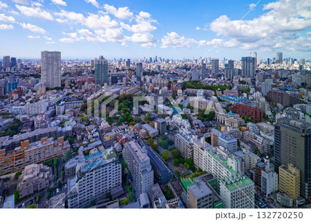 ニュウマン高輪より澁谷 新宿方面の街並みを望む ニュウマン高輪より澁谷 新宿方面の街並みを望む 132720250