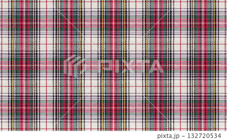 Traditional Scottish Tartan Fabric Texture 132720534