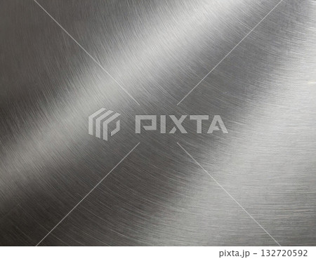 ステンレス風の光沢金属パターン 132720592