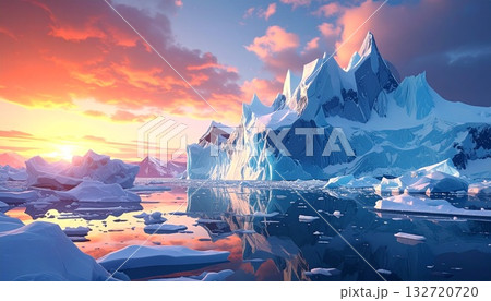 温暖化　氷河期 132720720