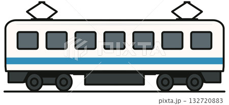 電車のアイコン「AI生成画像」 132720883