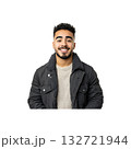 Smiling Man In Casual Jacket. Confidence And Warmth In Fashion Portrait. Isolated On Transparent Background Smiling Man In Casual Jacket. Confidence And Warmth In Fashion Portrait. Isolated On Transparent Background 132721944