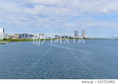 東京都江戸川区葛西橋からの眺め2025年10月 132722062