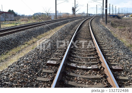 鉄道線路 羽越本線 鉄道線路 羽越本線 132722486