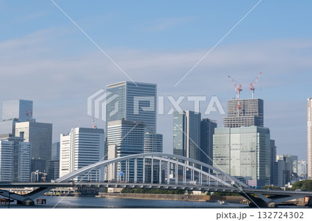 勝どきから築地大橋方面を見た風景 132724302