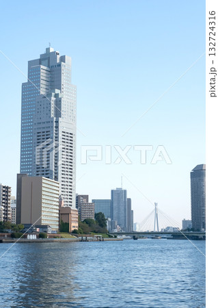 勝どきから月島方面を見た風景 132724316